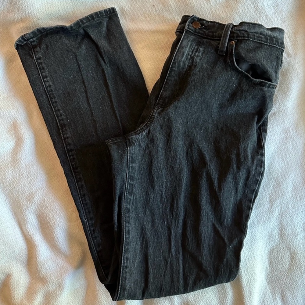 Black Bootcut Jeans